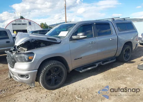 2022 Ram 1500 Big Horn 4X4 5'7 Box z USA, uszkodzony, nr VIN 1C6SRFFTXNN130131